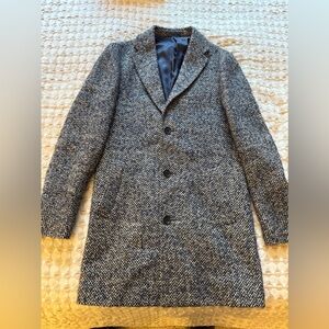 Rodd & Gunn Herringbone Overcoat Size XS